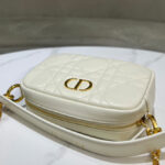 Christian Dior Small Dior Caro Top Handle Camera Bag